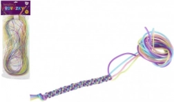 Kolorowe sznurki do zaplatania 100 cm – zestaw 35 szt.