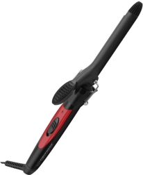 Lokówka do włosów ESPERANZA Charlise, 16 mm, czarno-czerwona