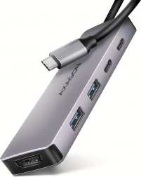 Wieloportowy hub USB-C AXAGON HMC-5H60 5w1