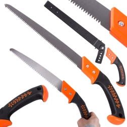 Ogrodowa ręczna piła do gałęzi z etui na pasek