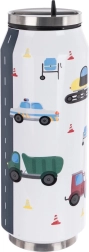 Termos ze stali nierdzewnej w kształcie puszki 0,4 l Auta