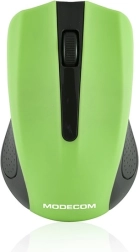Bezprzewodowa mysz optyczna MODECOM MC-WM9 czarno-zielona
