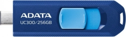 Pendrive ADATA UC300 256GB USB-C niebieski