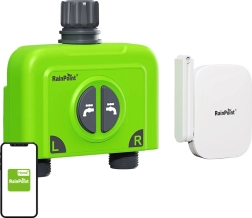 Inteligentny sterownik nawadniania Wi‑Fi na 2 strefy z bramką RAINPOINT