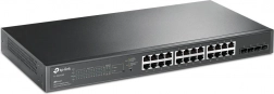 Przełącznik TP-Link JetStream 28 portów gigabitowych PoE+ z 4 SFP