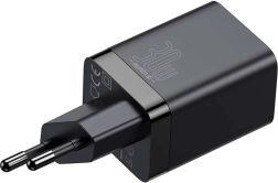 Szybka ładowarka Baseus Super Si Pro USB + USB‑C 30 W czarna