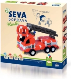 Seva Transport – Strażacy, klocki konstrukcyjne 545 elementów