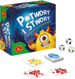 Alexander potwory i stwory – gra na spostrzegawczość 5+