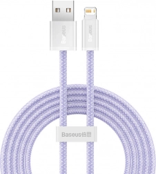Kabel USB–Lightning BASEUS Dynamic 2, 2 m, 2,4 A, fioletowy