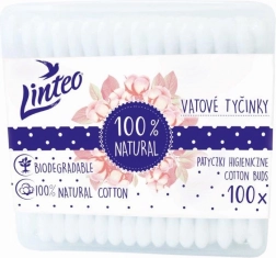 Papierowe patyczki higieniczne LINTEO 100 szt.