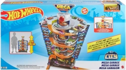 Hot Wheels City skręcony meggaraż