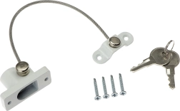 Zabezpieczenie okna na kluczyk