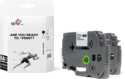 Taśma TBTB-TZE231 Brother czarny na białym 12 mm x 8 m, 2 szt.