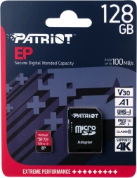 Karta MicroSD 128GB V30 Patriot EP A1