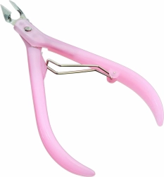 Kosmetyczne cążki do skórek 8 mm niebieskie