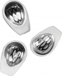 Zestaw stalowych foremek do ciasteczek orzeszków, 20 szt.