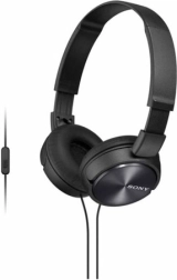 Słuchawki SONY MDR-ZX310AP z mikrofonem, czarne