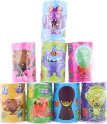 Metalowa skarbonka potworki