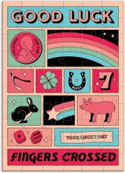 GALISON puzzle dużo szczęścia – 60 elementów