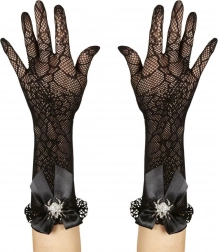 Rękawki z motywem pajęczyn