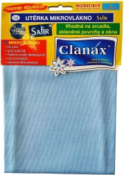 Ściereczka z mikrofibry do szkła SAFÍR 40 × 40 cm, 290 g/m²