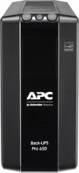 Zasilacz awaryjny APC Back-UPS Pro 650VA z AVR i LCD, 6x IEC C13