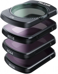 Zestaw filtrów do obiektywu CPL + ND16/64/256 TELESIN do DJI Osmo Pocket 3