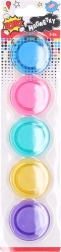 Kolorowe okrągłe magnesy 40 mm – zestaw 5 szt.