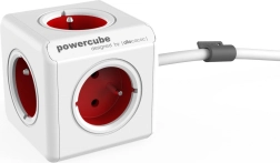 Przedłużacz przeciwprzepięciowy PowerCube Extended 1,5 m – czerwony