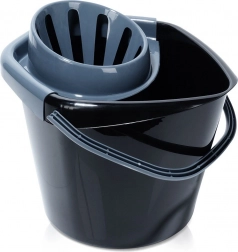 Plastowe wiadro z wyciskaczem do mopa 14 l