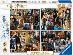 Puzzle 4x100 elementów Harry Potter