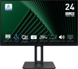 Monitor 23,8" MSI PRO MP245PG LED, Full HD, 100 Hz, czarny