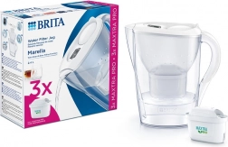 Dzbanek filtrujący BRITA Marella 2,4 l biały + 3 wkłady MAXTRA PRO Pure Performance
