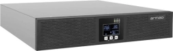 ARMAC zasilacz awaryjny UPS on‑line 1000 VA do racka, 4× IEC C13, USB‑B, LCD, metalowa obudowa