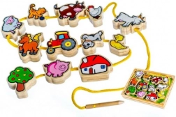 Przewlekanka drewniana Moje pierwsze zwierzątka