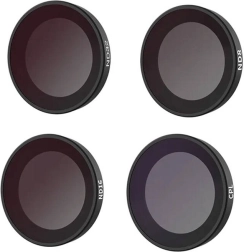 Zestaw filtrów CPL/ND8/ND16/ND32 TELESIN do kamery INSTA360 GO 3