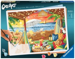 CreArt Painting Premium Series B Plaża