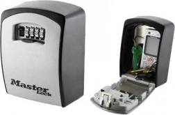 Metalowy wieszak na klucze z zamkiem szyfrowym Master Lock