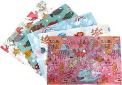 Plastowa teczka na zatrzask 32 × 22,8 cm