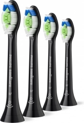 Philips Sonicare Optimal White – końcówki zapasowe, 4 szt., czarne