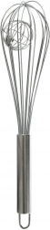 Trzepaczka ze stali nierdzewnej z kulką 28 cm