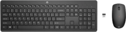 Bezprzewodowy zestaw klawiatury i myszy HP 230, czarny