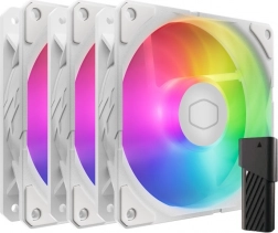 Wentylatory Cooler Master SickleFlow Edge 120 ARGB White – zestaw 3 szt.