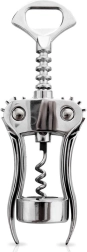 Metalowy korkociąg do wina LUXY 19 cm