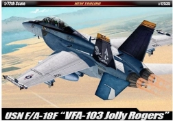 Plastikowy model samolotu F/A‑18F USN VF‑103 JOLLY ROGERS 1:72