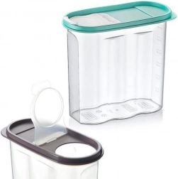 Pojemnik na sypkie produkty z dozownikiem i miarką 1,7 l