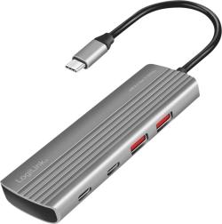 Hub USB-C z obsługą PD 100W i 5 portami USB-C