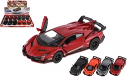 Model auta Lamborghini Veneno metal/plast 13 cm do naciągania
