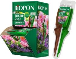 Biopon Eliksir Duo do szybkiej regeneracji i odżywiania roślin ozdobnych