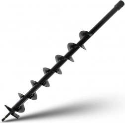 Ślimakowe nasadki wiertnicze do wiertnicy glebowej 100 mm